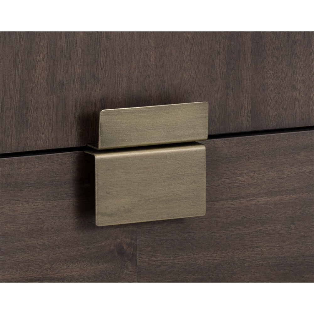 Jade Antique Brass / Dark Mango Dresser